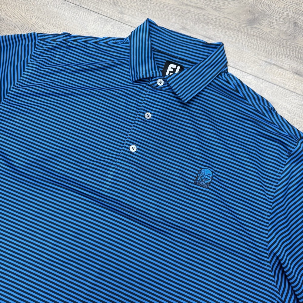 Footjoy Verdict Ridge Striped Golf Polo Men's Sz XL